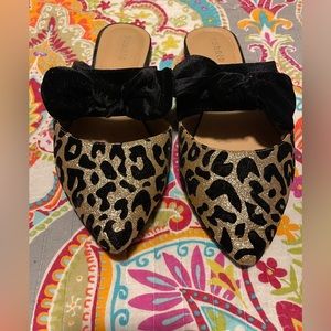 Torrid glitter leopard flats